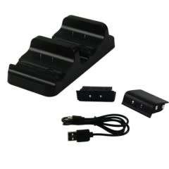 XBOX ONE Wireless Controller DOBE Dual Charging Dock with 2 x Battery