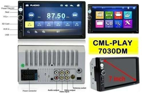 Double Din Touch Bluetooth USB Media player 7030DM