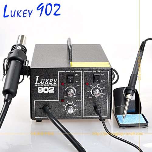LUKEY 902 SMD REWORK STATION (HOT AIR & SOLDERING STATION)
