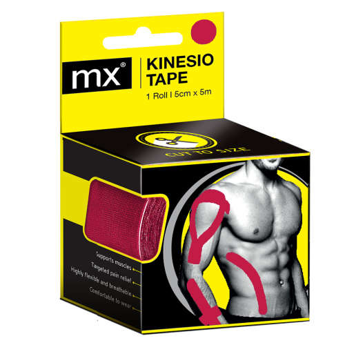 Kinesio Tape - 5cm x 5xm - Red