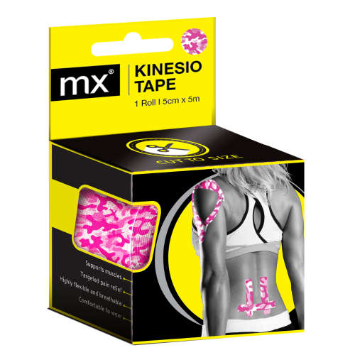 Kinesio Tape - Camo Pink 5cm x 5m