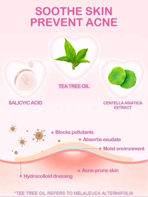 SlowSunday Heart Blemish/Pimple Patches