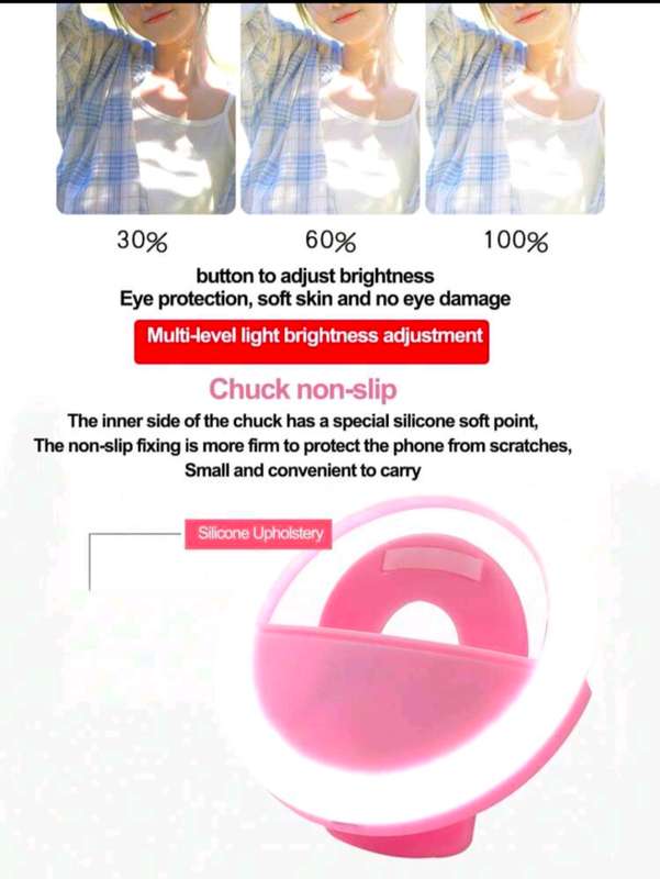 Mobile Phone Selfie Ring Light