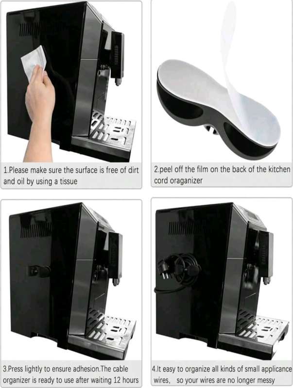 4pc Power Cord Organizer