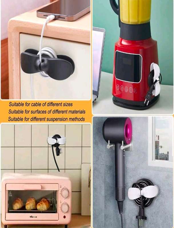 4pc Power Cord Organizer