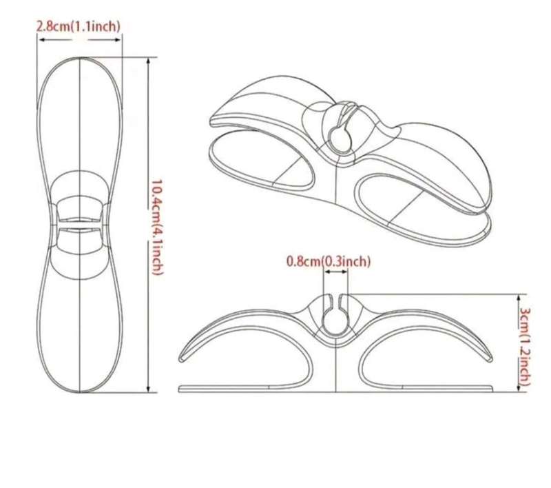 4pc Power Cord Organizer