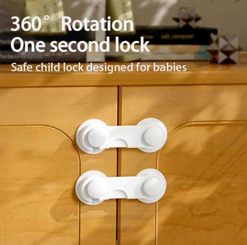5 Piece Child Safety Cabinet Locks
