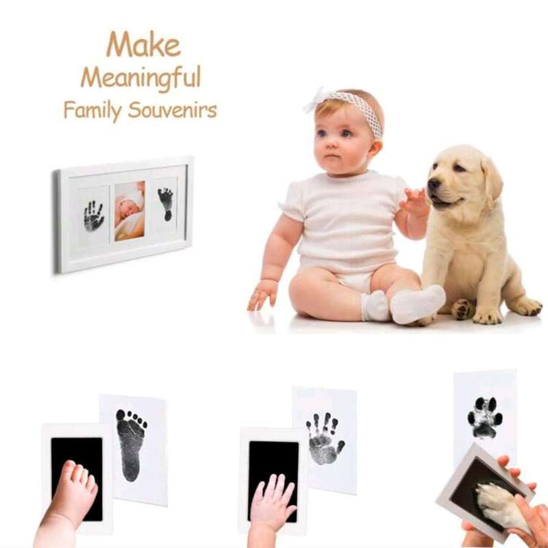 Baby Handprint & Footprint Keepsake Kit