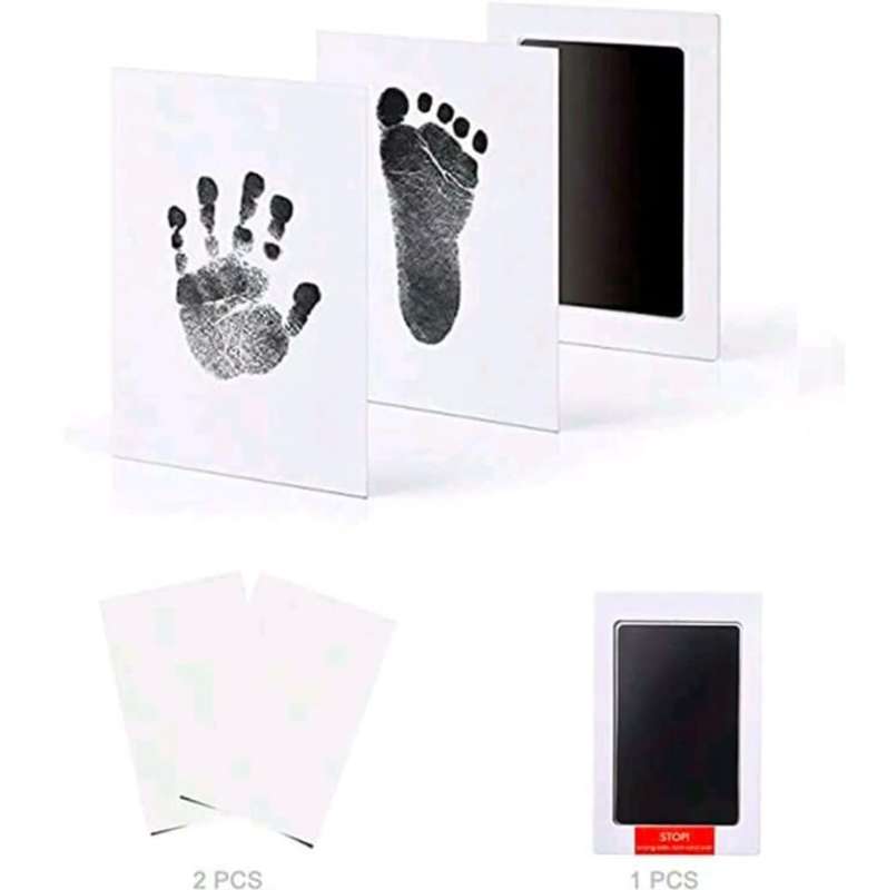 Baby Handprint & Footprint Keepsake Kit