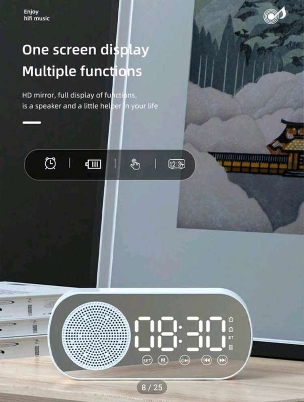 Multifunction Desktop Digital Alarm