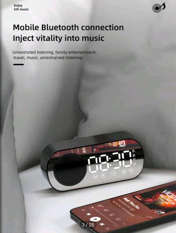 Multifunction Desktop Digital Alarm