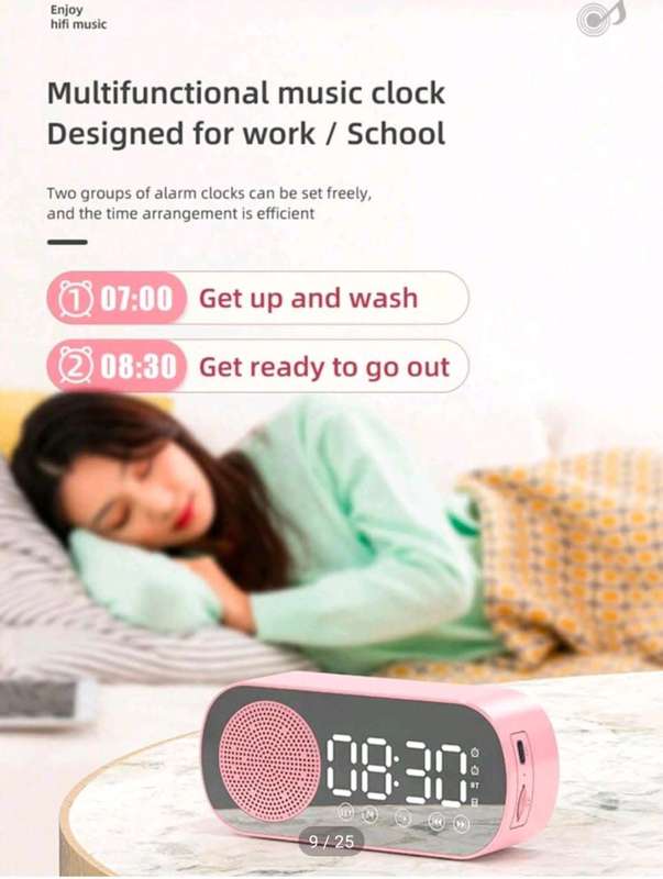 Multifunction Desktop Digital Alarm