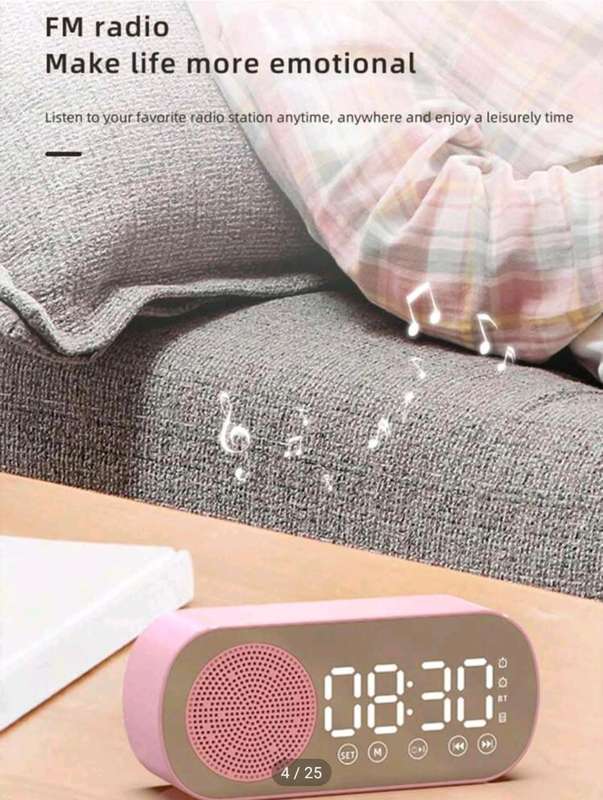 Multifunction Desktop Digital Alarm