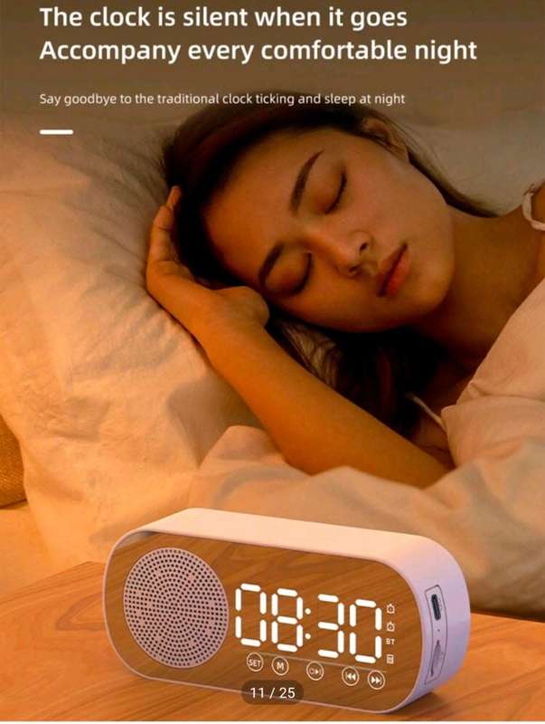 Multifunction Desktop Digital Alarm