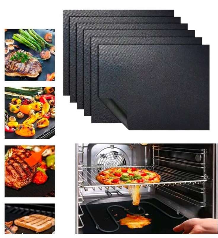 1 Piece Reusable Non-Stick Oven Mat