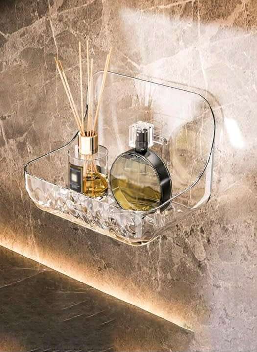 1 Piece Wall Mount Bathroom Storage Shelf