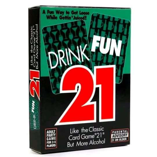 Drink Fun 21 Card Game