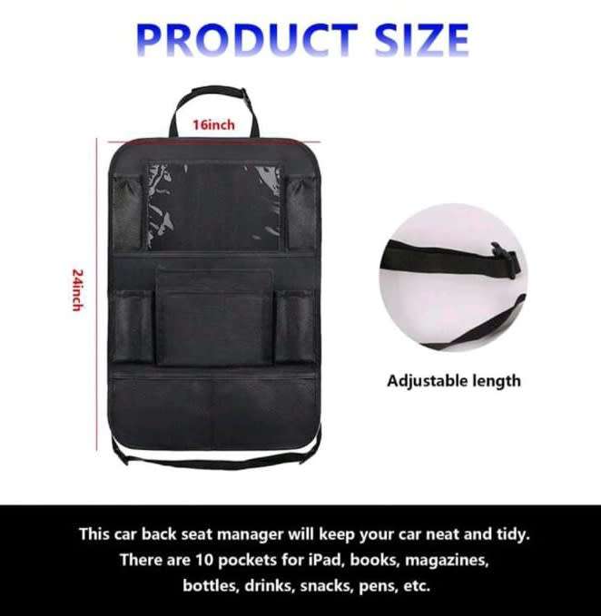 Car Backseat Organizer