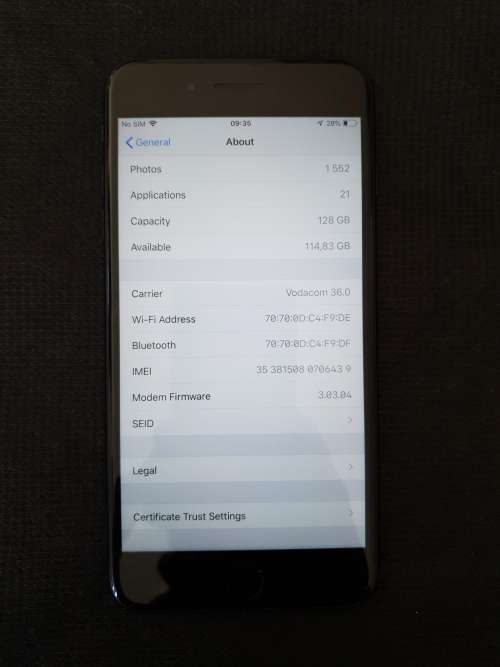 Apple IPHONE 7 PLUS - Mint-Excellent Condition
