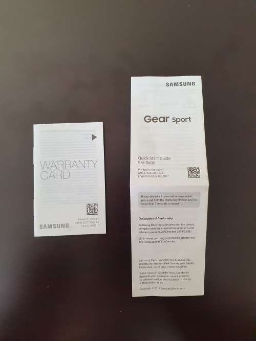 SAMSUNG Gear Sport Smartwatch - MINT Condition