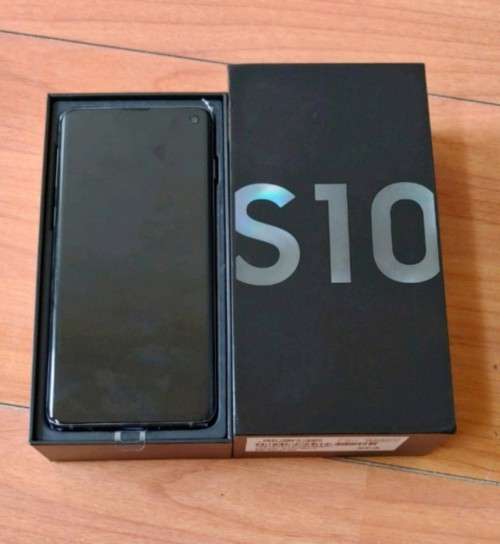 SAMSUNG Galaxy S10 - 128GB (Black Front/White Back)