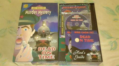 DEAD ON TIME - Murder Mystery Dinner Party Game