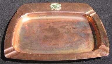 BRASS ARMY ASHTRAY