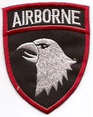 AIRBORNE EAGLE BADGE
