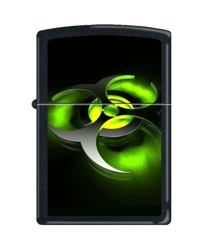 Genuine Zippo Lighter, Biohazard