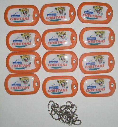 Cheetahs Dog Tags