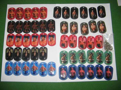 WWE Dog Tags