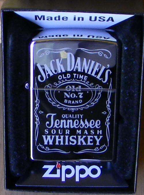 Jack Daniel's Engraved Zippo