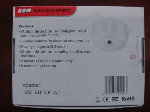 GSM SECURITY CAMERA