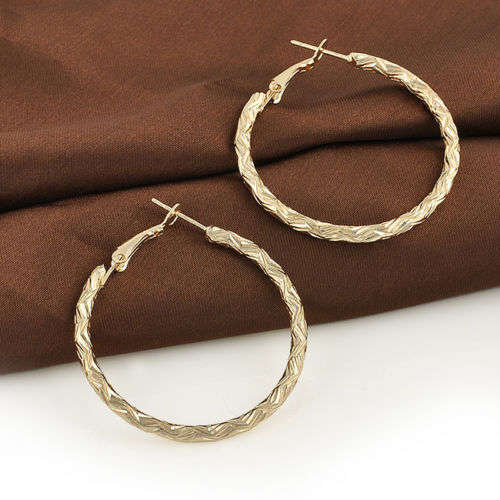 New Fashion Women's Ear hoop Twisted dangle Earrings jewelry  (K6291)