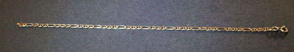 9ct Gold Bracelet - 185mm length - Crazy R1 Start