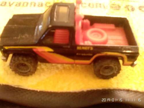 International tractor with plough, wagon and two cars