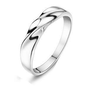 GENUINE 925 SILVER, TWISTED BAND