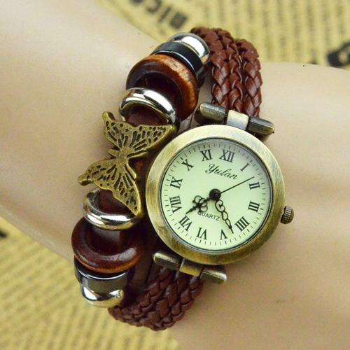 Bohemia Ladies Bracelet Vintage Watch Butterfly