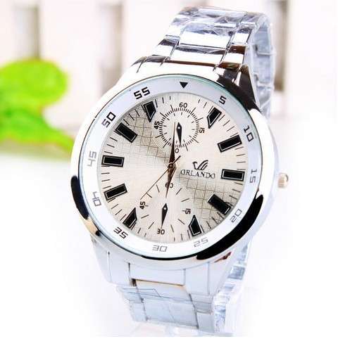 MENS STAINLESS STEEL WATCH