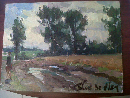 Johan De Wet  Forest Walk  Landscape influenced by IRMA STERN PIERNEEF SA MASTERS