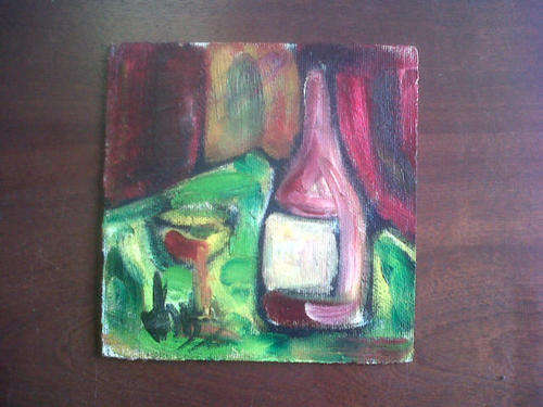 John O'Donnell ****Rare Oil***** "Wine Bottle"