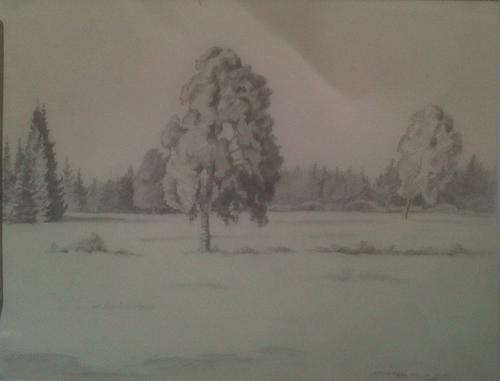 OTTO KLAR Drawing *** RARE*** influenced by Irma Stern, Pierneef