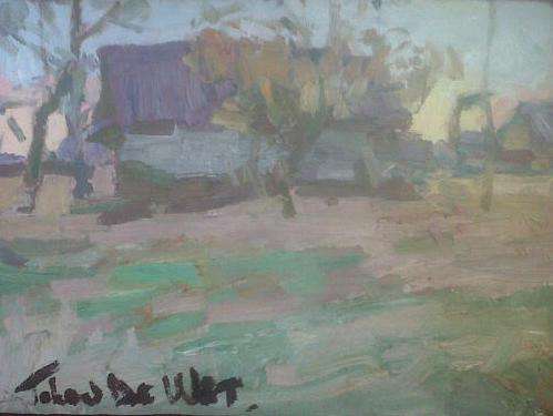 Johan De Wet  ....Rare Landscape influenced by IRMA STERN PIERNEEF SA MASTERS