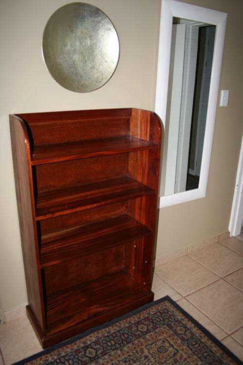 Beautiful solid wooden bookshelf
