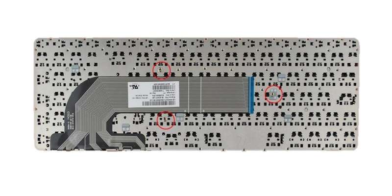 Keyboard for HP 450 G0, 450 G1, 450 G2, 455 G1, 455 G2, 470 G0, 470 G1, 470 G2 - NO FRAME