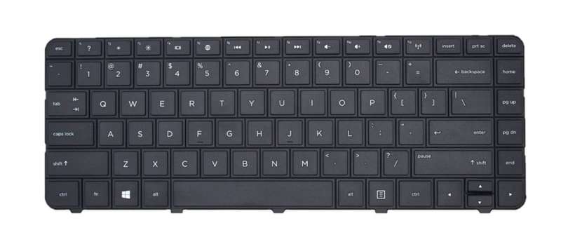 Keyboard for HP 630, Compaq PRESARIO CQ4, HP PAVILION 640 G4. P/N: 6037B0057001 633183-001