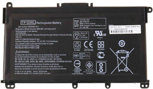 Brand new replacement battery for HP Pavilion 14-bf115TX 15-cc720TX 15-cd029AX