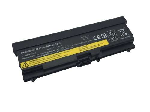 Brand new replacement battery for Lenovo ThinkPad SL510, SL410, T410i, T420i, T510i, T520i, W510, W5