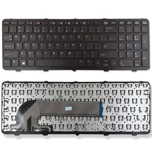 Brand new replacement keyboard with frame for HP PROBOOK 450 G0, 450 G1, 450 G2, 455 G1, 455 G2, 470
