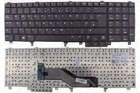 Brand new replacement keyboard with frame for Dell Latitude E6520, E6530, E5520, E5530